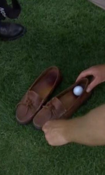 James Hahn wins PGA Tour playoff after opponent hits ball into a fan's shoe